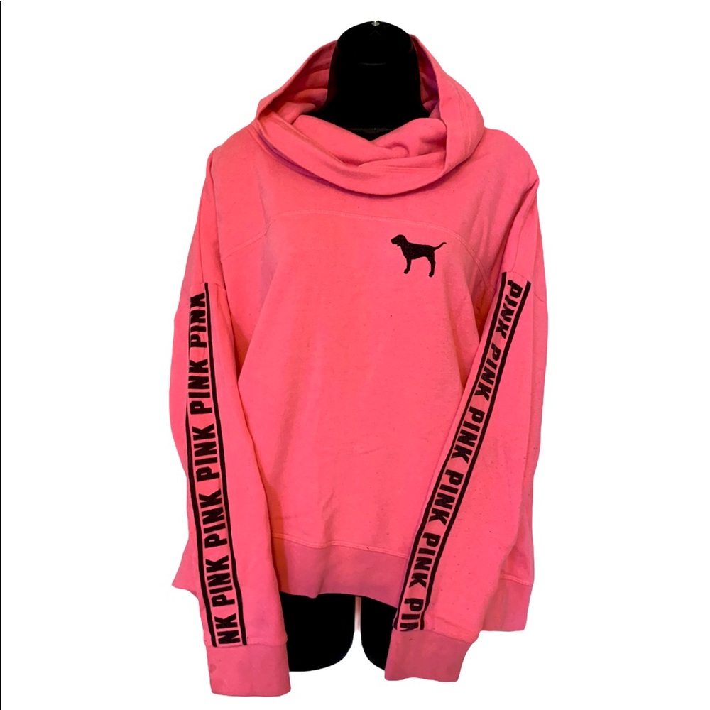 VS Pink Cowl Neck Sweatshirt